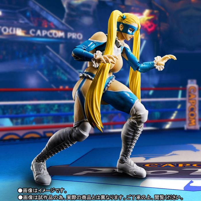 RAINBOW MIKA FIGURA 14,5 CM STREET FIGHTER V SH FIGUARTS