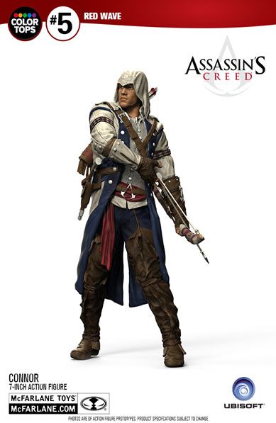 Assassin\'s Creed III Figura Color Tops Connor 18 cm