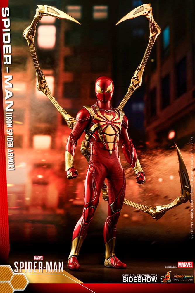 スパイダーマン Iron Spider armor フィギュア　ホットトイズ SpiderMan (Iron Spider Armor)