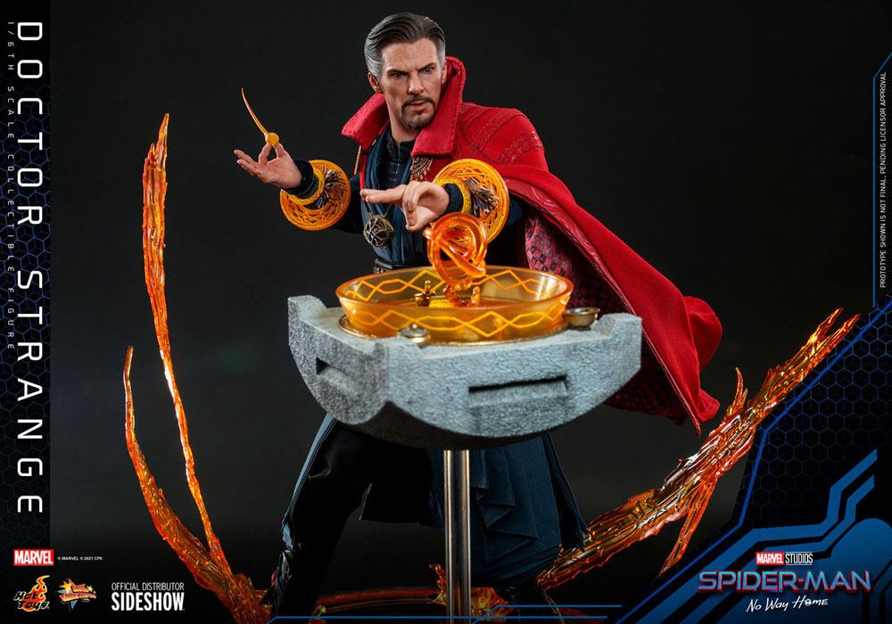 Doctor Strange Sixth Scale Figure by Hot Toys Movie Masterpiece Series â€“ Spider-Man: No Way Home