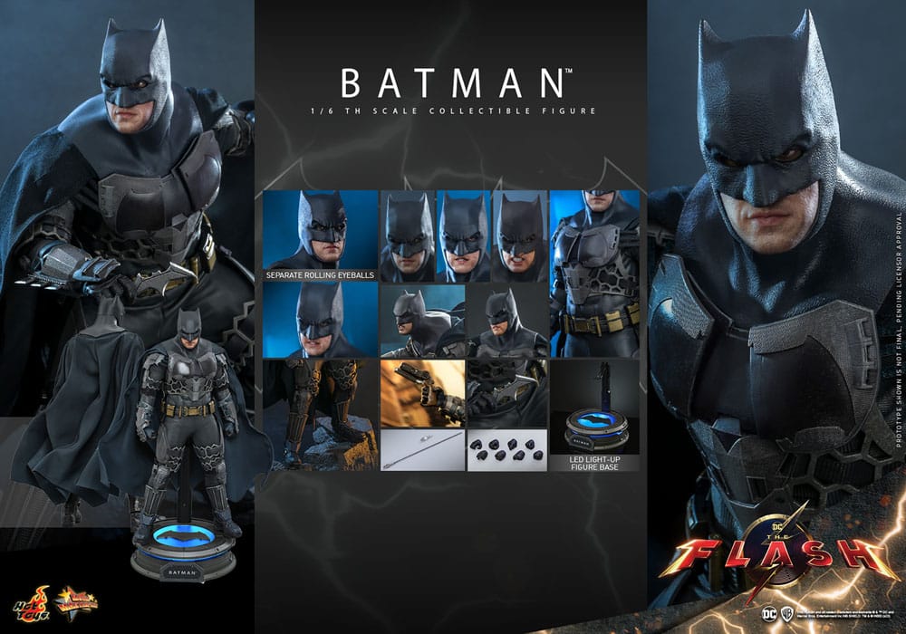 Hot Toys Batman - Figura A Escala 1/6 - Serie Movie Masterpiece (The F