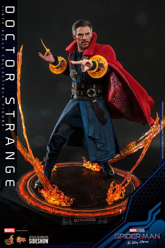 Doctor Strange Sixth Scale Figure by Hot Toys Movie Masterpiece Series â€“ Spider-Man: No Way Home
