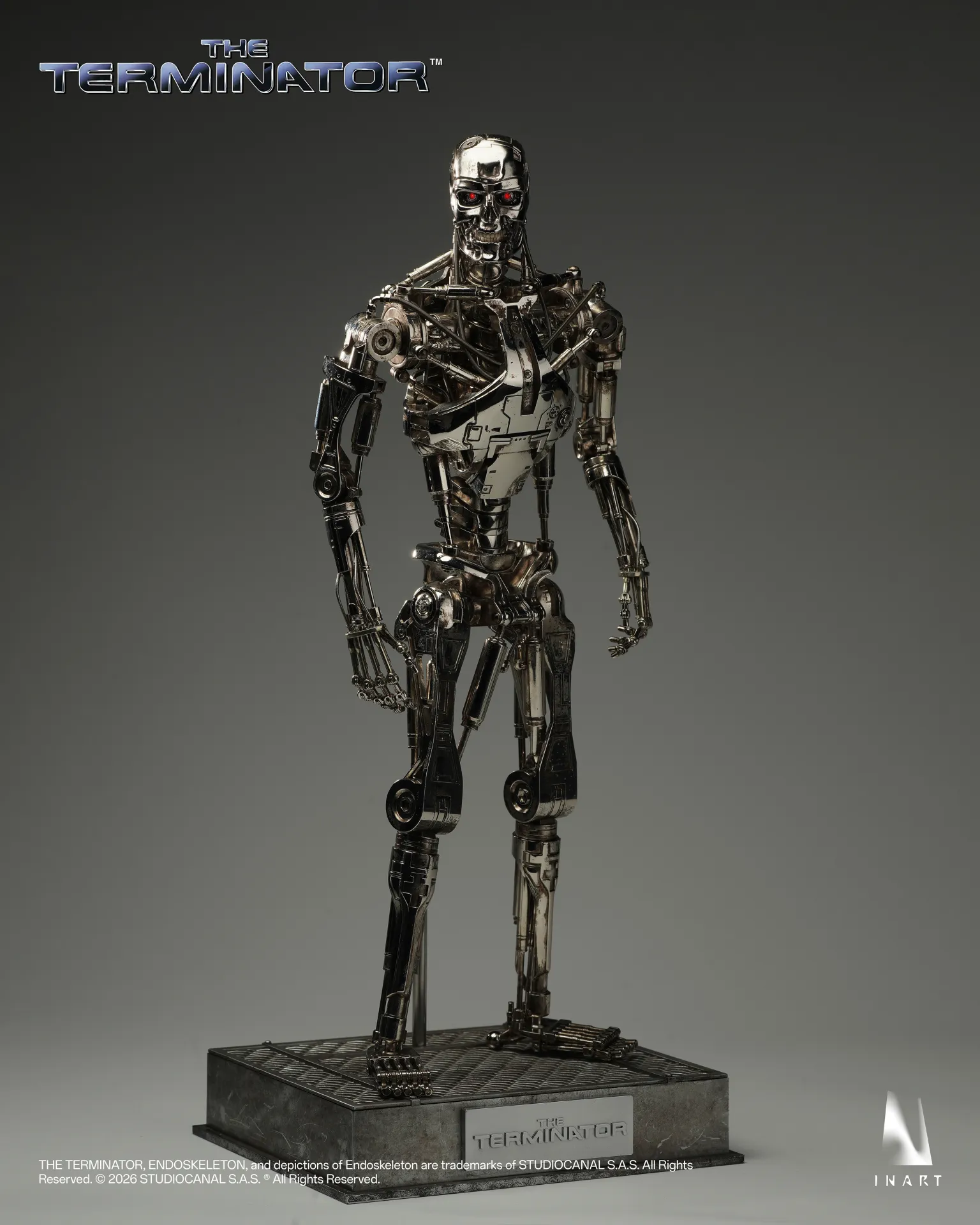 T-X Endoskeleton 1/12スケール フィギュア T-800 Endoskeleton The Terminator Figura Coleccionable Escala 1/6