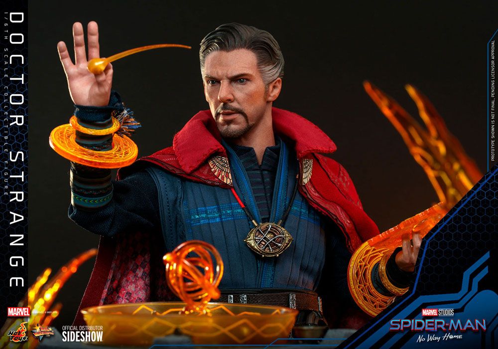 Doctor Strange Sixth Scale Figure by Hot Toys Movie Masterpiece Series â€“ Spider-Man: No Way Home