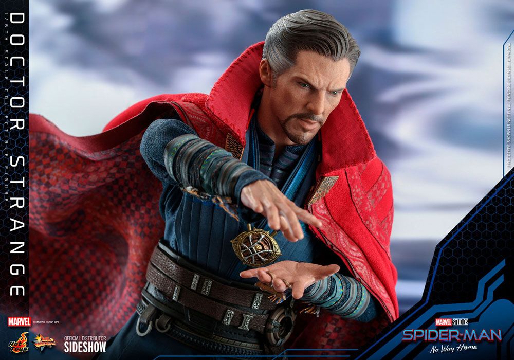 Doctor Strange Sixth Scale Figure by Hot Toys Movie Masterpiece Series â€“ Spider-Man: No Way Home