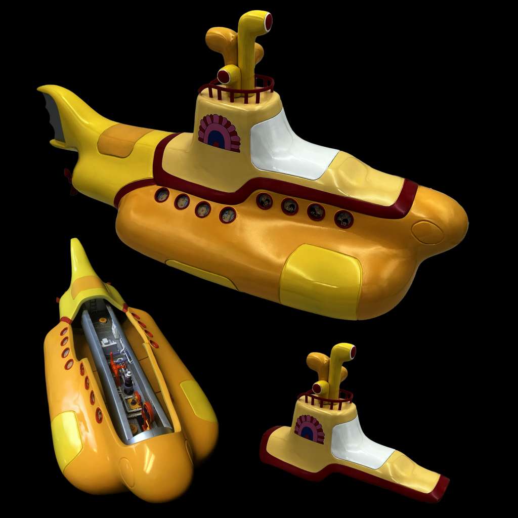 The Beatles Studio Scale Model Yellow Submarine 69 cm Factory