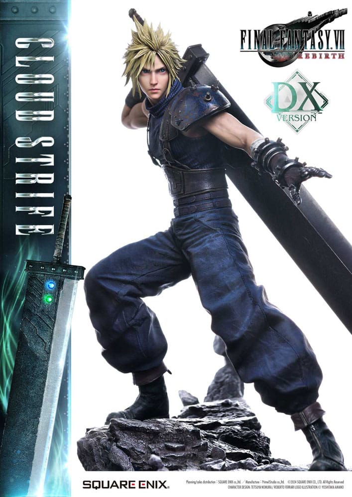 Final Fantasy VII Rebirth Estatua 1/4 Cloud Strife Deluxe Ver. 68