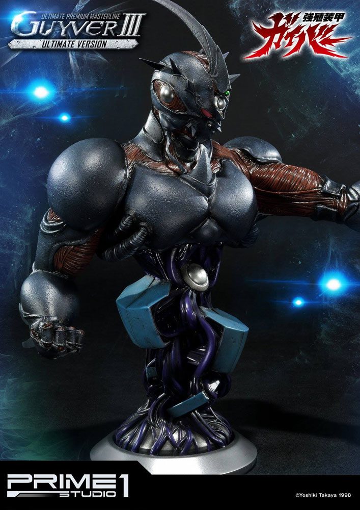 Guyver The Bioboosted Armor Estatua & Busto Guyver III Ultimate Edition Set