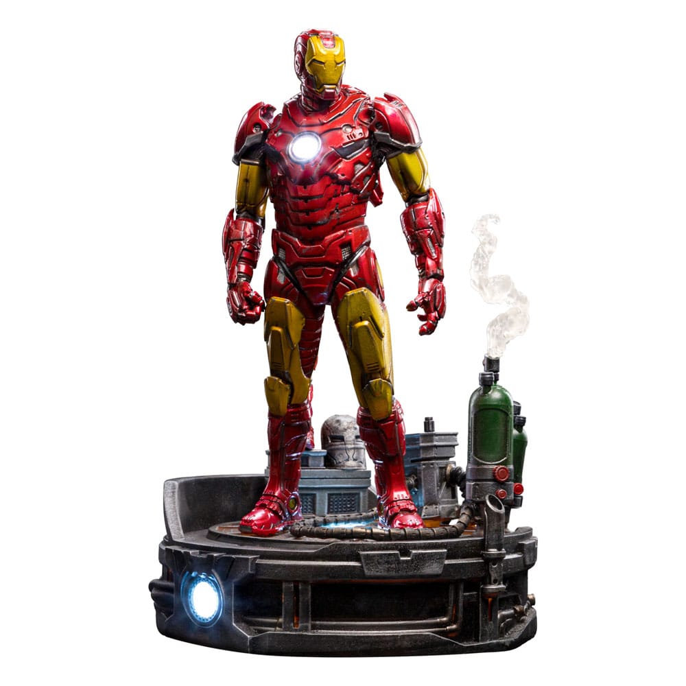 Figura De Iron Man Dekora De 9 Cm – Licencia Oficial Marvel, PVC Aptó Para Alimentos, Decoración Para Tartas Y Colección