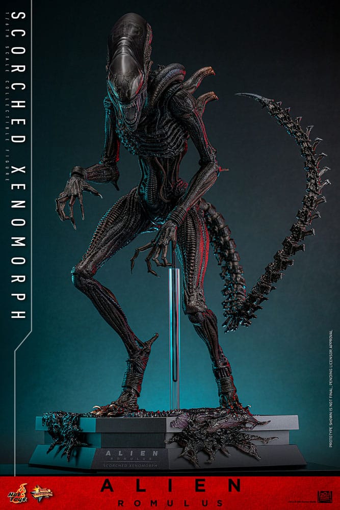 Alien: Romulus Figura Movie Masterpiece 1/6 Scorched Xenomorph 44