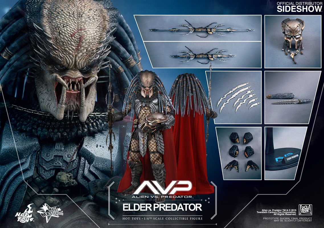 Aliens vs Predator: Elder Predator hot toys