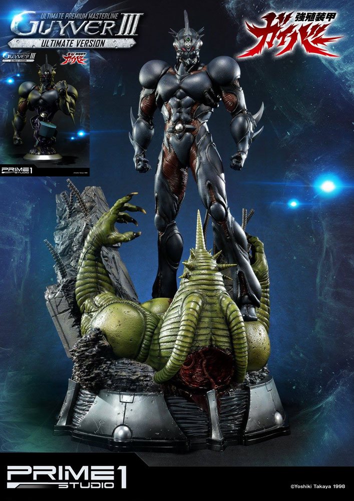 Guyver The Bioboosted Armor Estatua & Busto Guyver III Ultimate Edition Set