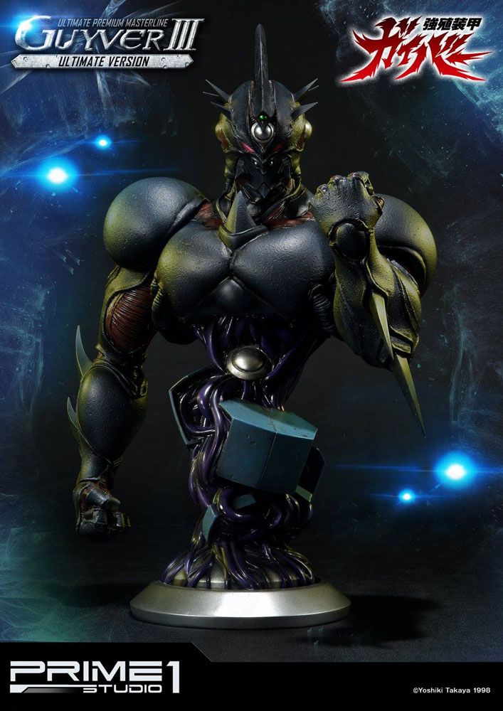 Guyver The Bioboosted Armor Estatua & Busto Guyver III Ultimate Edition Set