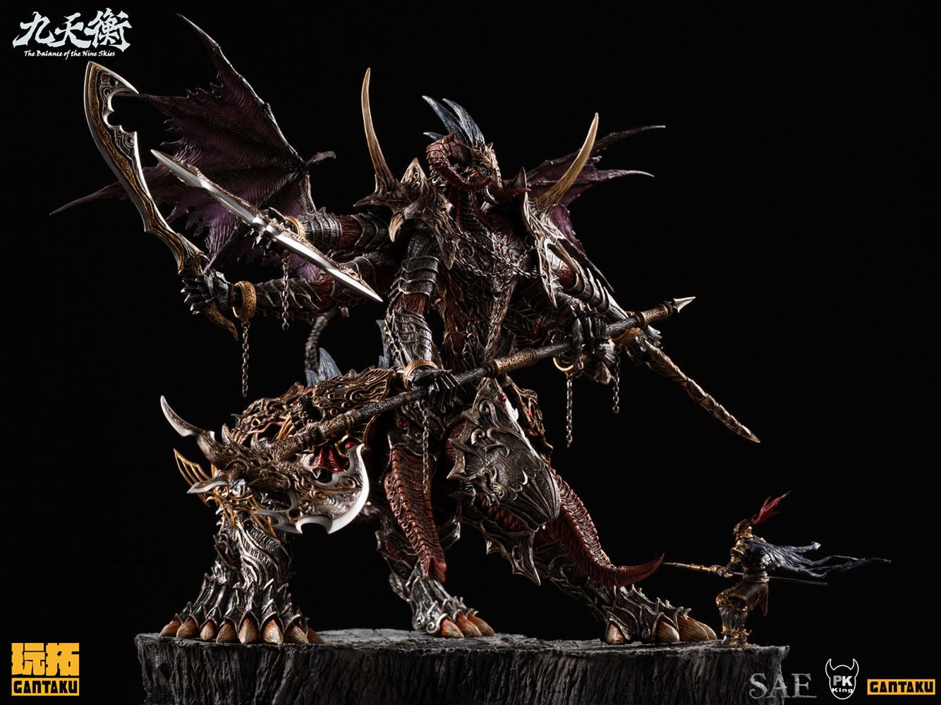 The Balance of Nine Skies Estatua 1/20 Monster Barretta by PKking 37 cm