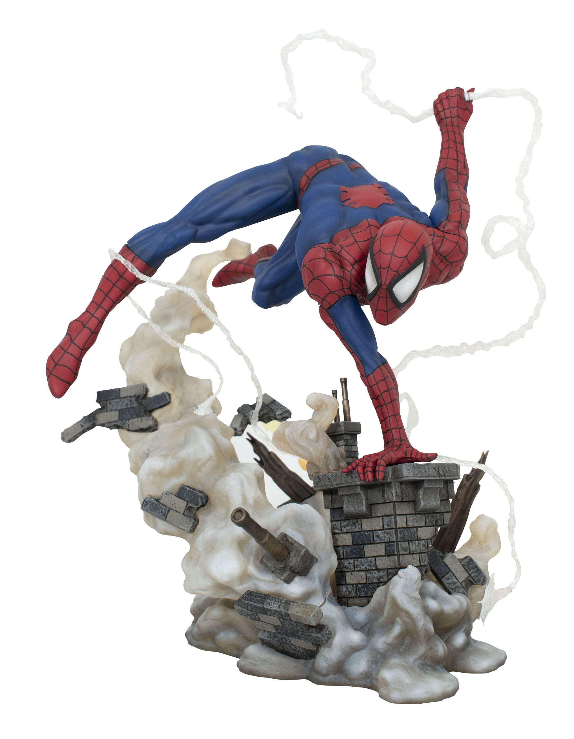 スパイダーマン 1990s PVC DIORAMA Marvel Galleries Todd Mcfarlane 90s Spider-Man PVC Statue