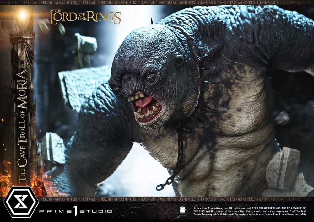 ⚔️ Estatua De Polystone Del Troll De La Cueva – Señor De Los Anillos, Edición Abierta De Weta Workshop