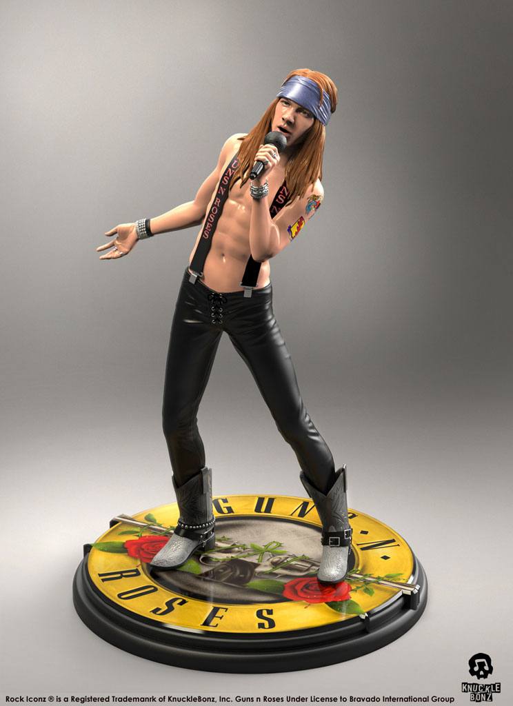 Guns n' Roses Estatua Rock Iconz Axl Rose 20 cm