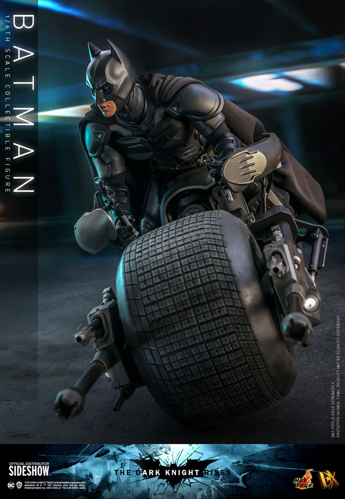 Batman + BAT-POD 1/6 El caballero oscuro DX-19 SERIES HOT TOYS
