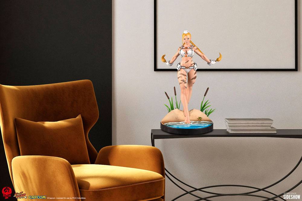Street Fighter Estatua 1/4 Cammy: Player 2 44 cm PCS