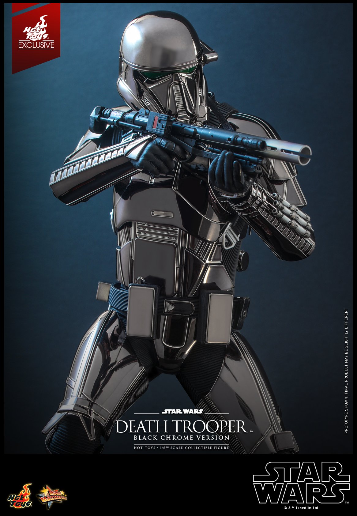 Star Wars Death Trooper (Black Chrome Version) HOT TOYS