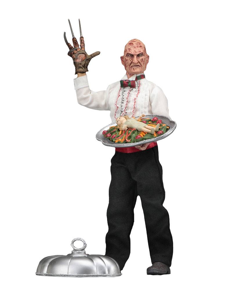 Pesadilla en Elm Street 5 Figura Retro Chef Freddy 20 cm