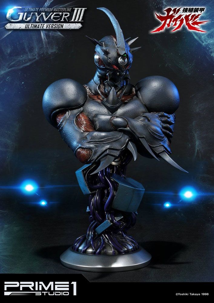 Guyver The Bioboosted Armor Estatua & Busto Guyver III Ultimate Edition Set