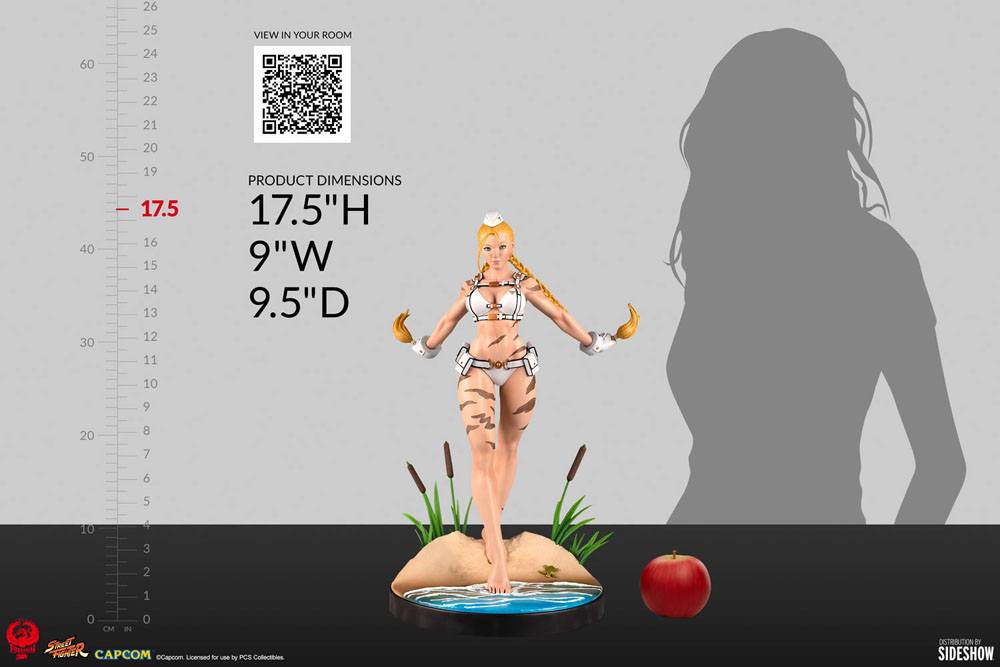 Street Fighter Estatua 1/4 Cammy: Player 2 44 cm PCS