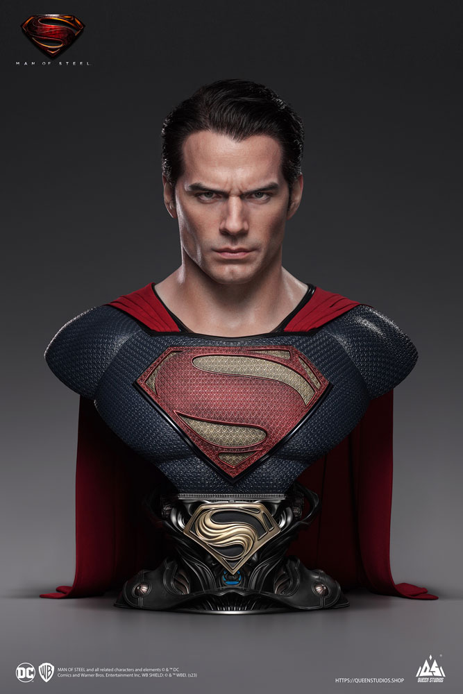 Superman Bust Man Of Steel 胸像　スタチューフィギュア Superman Bust Man Of Steel 胸像 スタチューフィギュア Superman