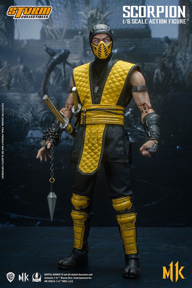Mortal Kombat 11 Figura 1/6 Scorpion 32 cm STORM COLLECTIBLES
