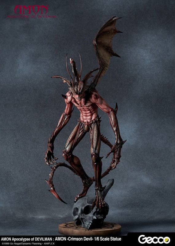 Amon The Apocalypse of Devilman Estatua 1/6 Amon Crimson Devil 46 cm
