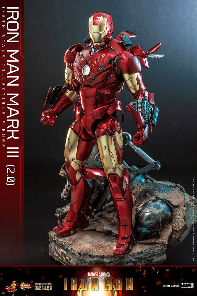 Iron Man Mark III (2.0) DIECAST HOT TOYS