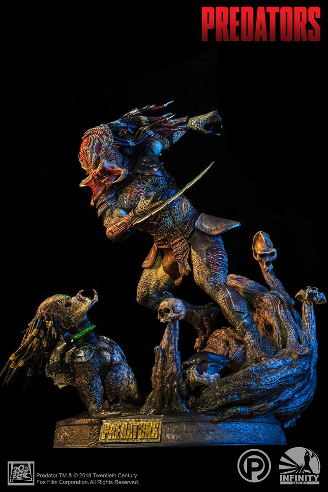 Figura Ultimate Samurai Predator De Neca De 18 Cm, Con Armadura Y Armas, Inspirada En El Videojuego Predator: Hunting Grounds