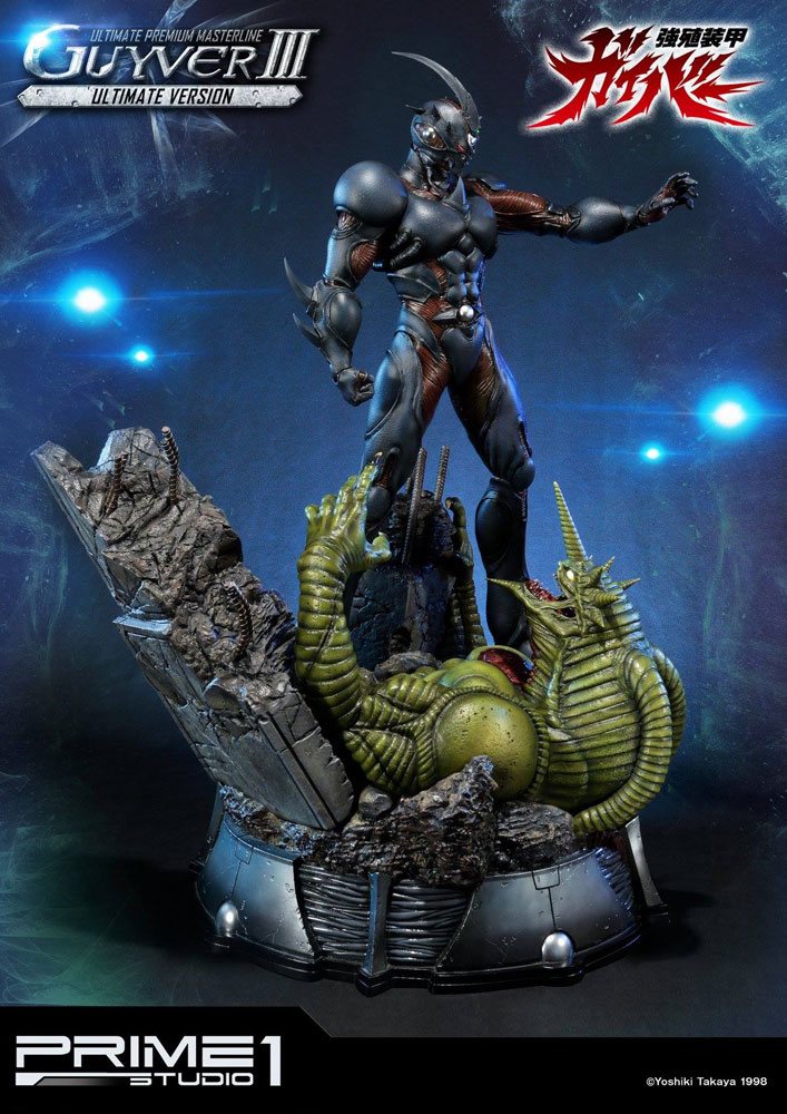 Guyver The Bioboosted Armor Estatua & Busto Guyver III Ultimate Edition Set