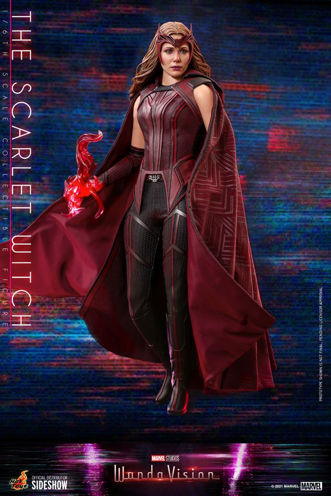 The Scarlet Witch Sixth Scale Figure by Hot Toys WANDAVISION