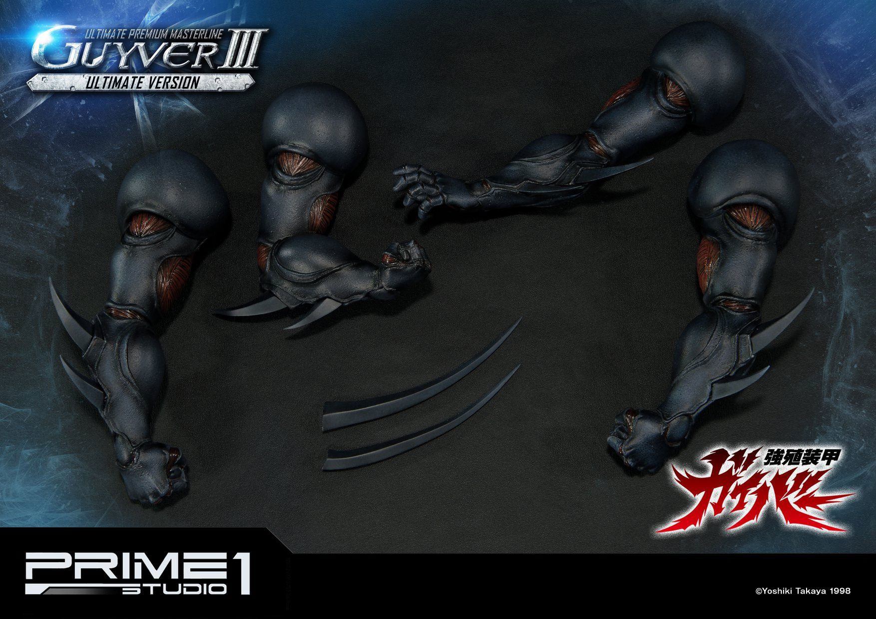 Guyver The Bioboosted Armor Estatua & Busto Guyver III Ultimate Edition Set