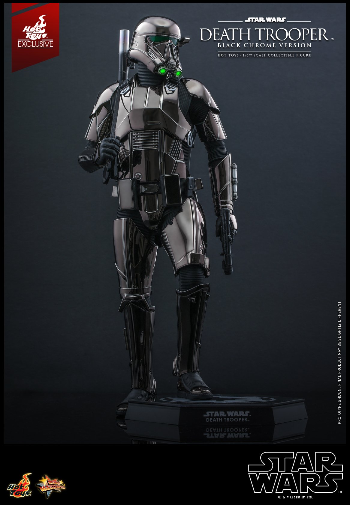 Hot Toys ホットトイズ スターウォーズ Death Trooper Star Wars Death Trooper (Black Chrome Version) HOT TOYS