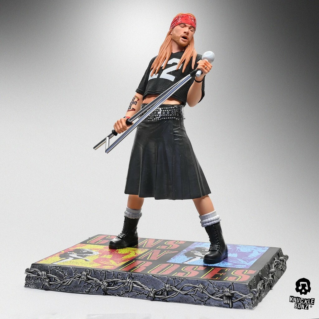 Rock Iconz: Guns and Roses - Axel Rose II Statue KnuckleBonz