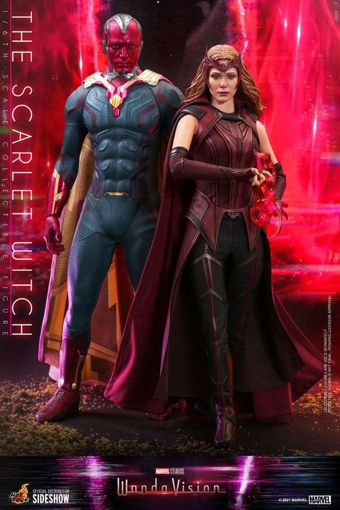 Vision + Scarlet WandaVision Hot Toys Marvel Disney