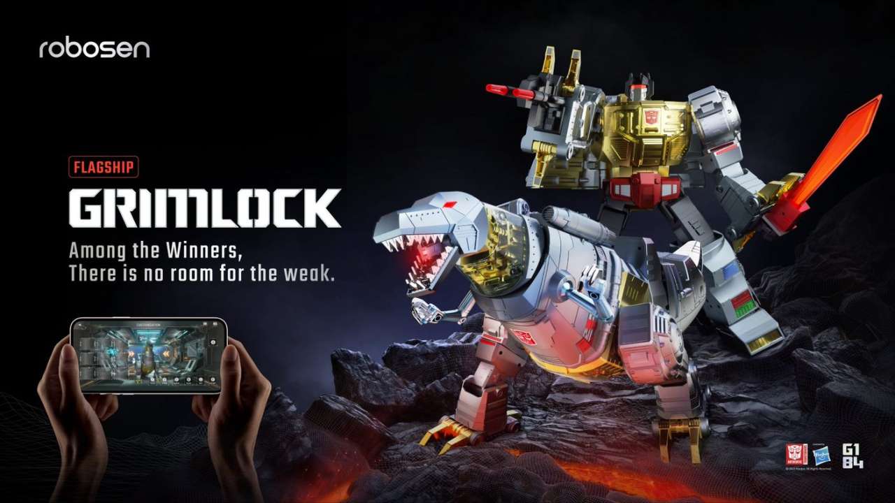Transformers Grimlock Robosen Flagship Robot Robosen