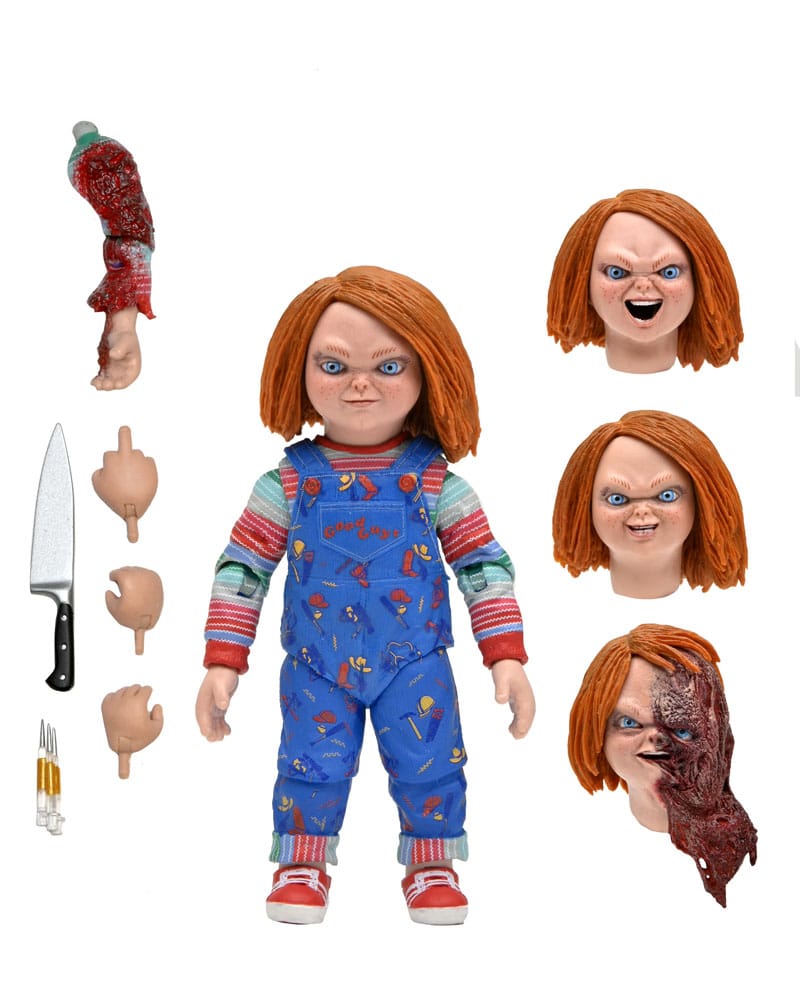 Chucky Peluche, Multicolor, 38 cm (Mezco Toyz MEZMEZ78004