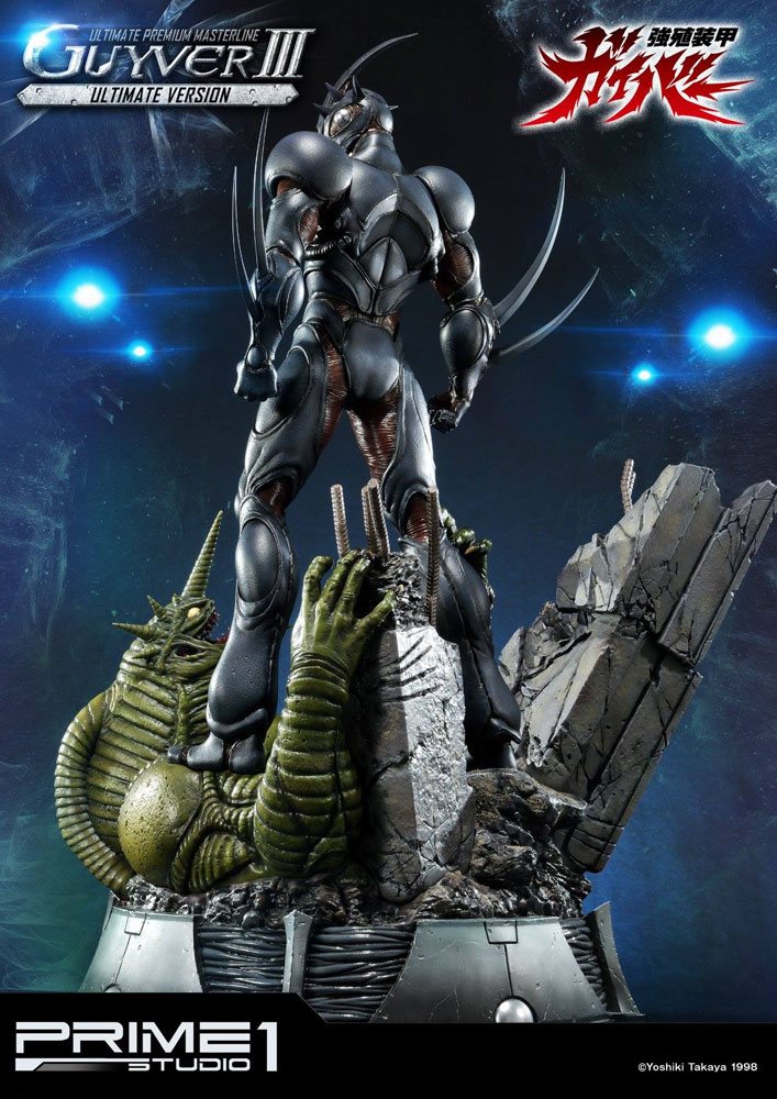 Guyver The Bioboosted Armor Estatua & Busto Guyver III Ultimate Edition Set