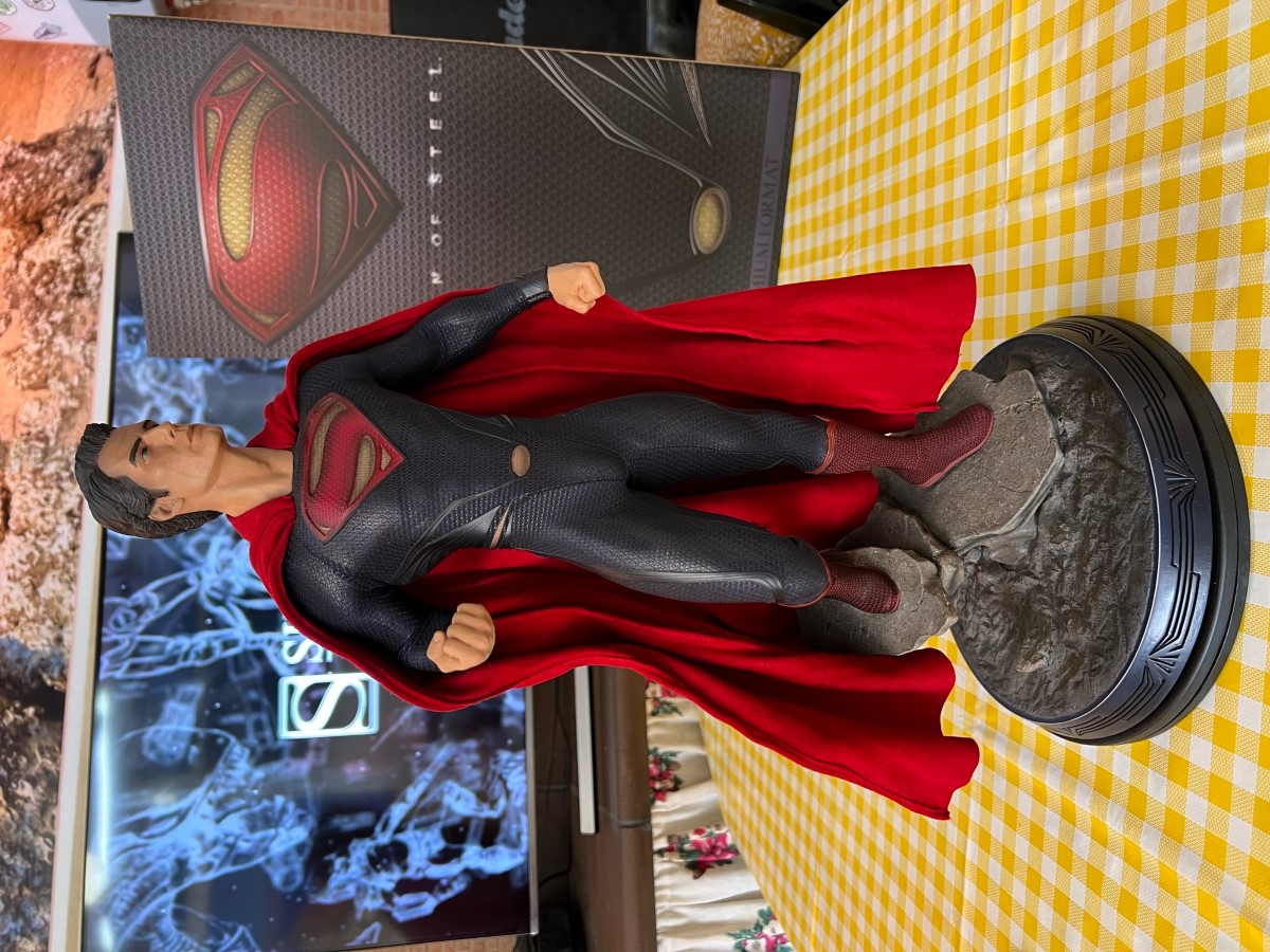 Superman Bust Man Of Steel 胸像　スタチューフィギュア 3D Printable Man of Steel Bust by Eastman