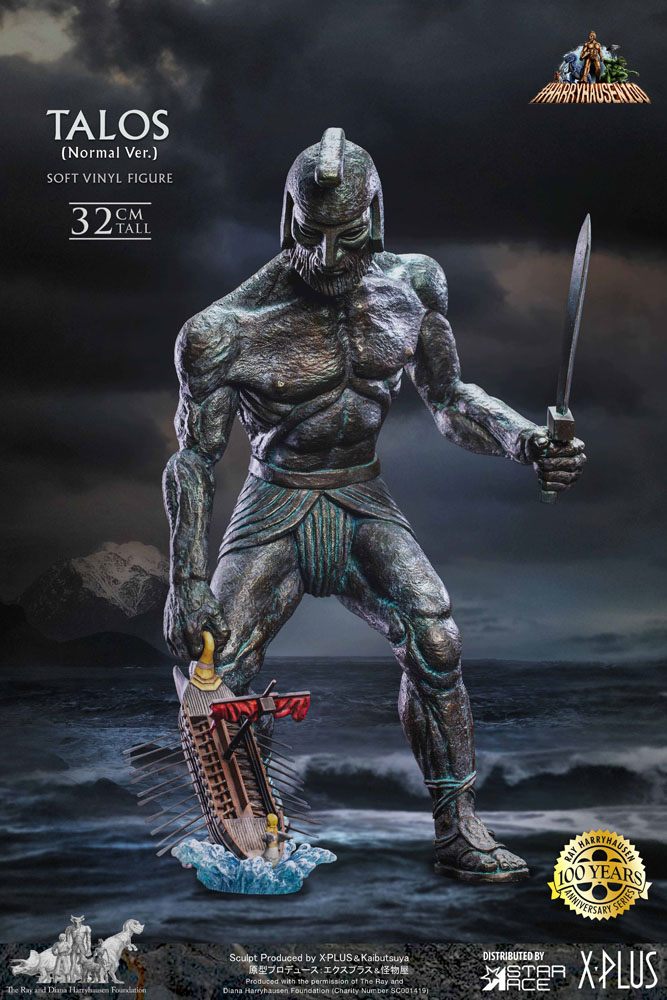 Jasón y los argonautas Estatua Soft Vinyl Ray Harryhausens Talos 32 cm
