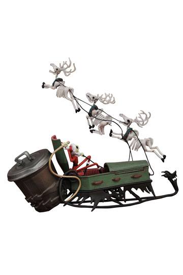 Nightmare before Christmas PVC Set Jack and Sleigh
