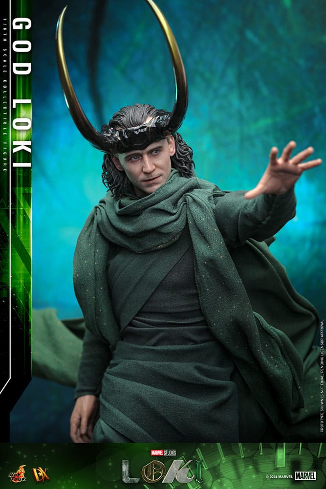 Loki Figura DX 1/6 God Loki 31 cm HOT TOYS