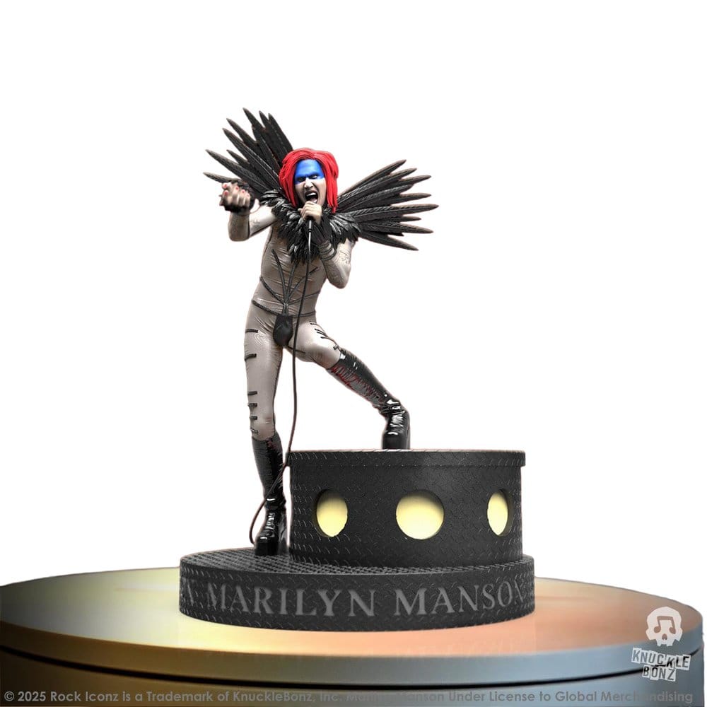 Marilyn Manson Estatua Rock Iconz 1/9 21 cm