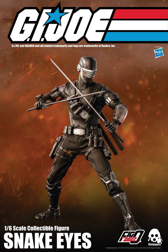 G.I. Joe Snake Eyes 1/6フィギュア G.I. Joe Figura 1/6 Snake Eyes 30 cm