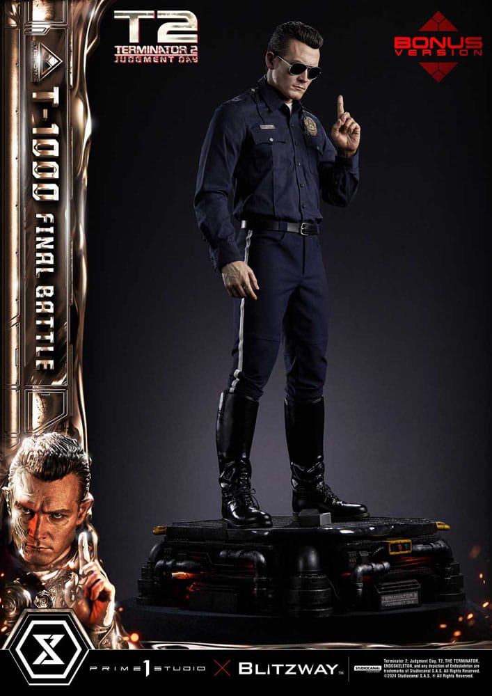 Terminator 2 Estatua Museum Masterline Series 1/3 T-100 Final