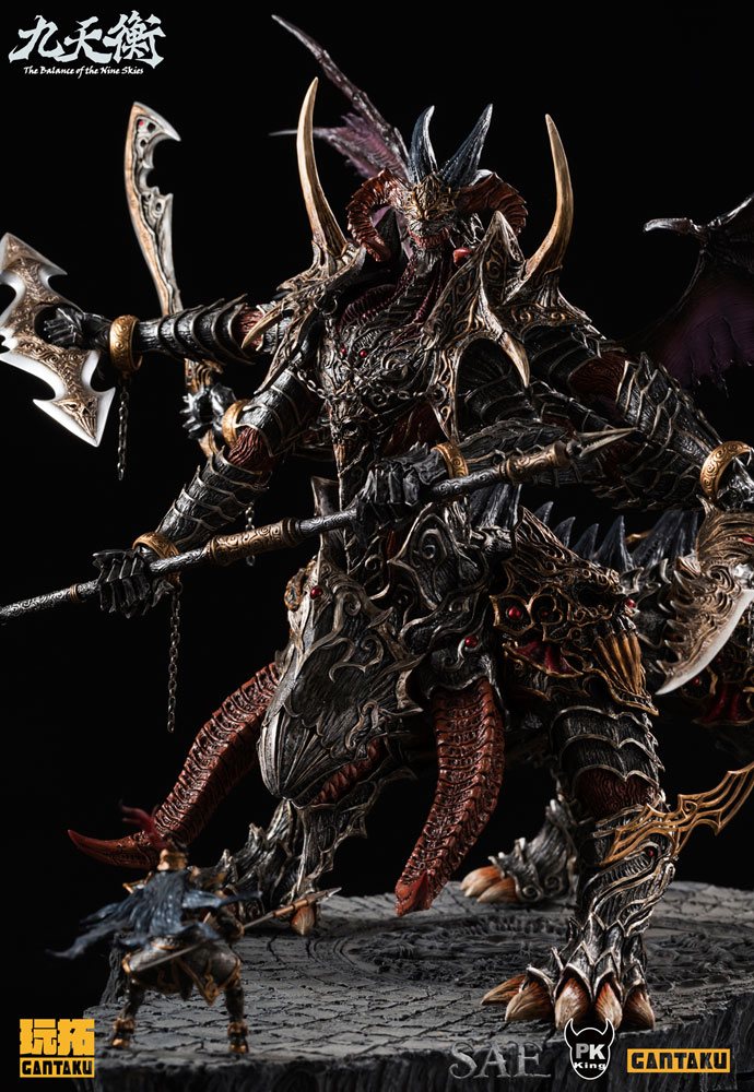 The Balance of Nine Skies Estatua 1/20 Monster Barretta by PKking 37 cm