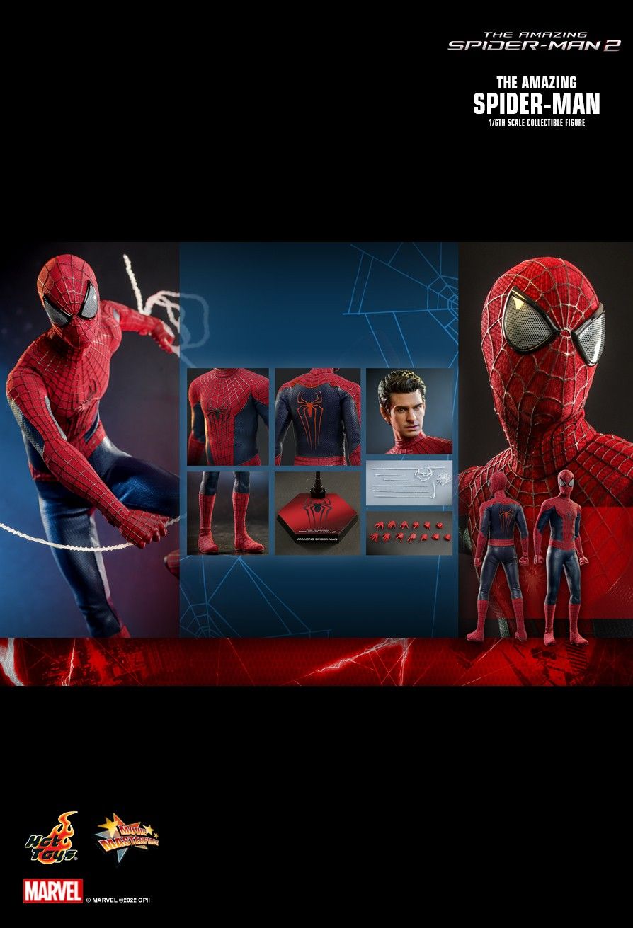 THE AMAZING SPIDERMAN 2 HOT TOYS 30CM